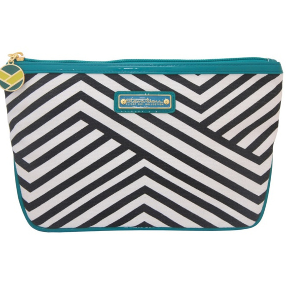 Flight 001 Handbags - Flight 001 Zebra Print Makeup Bag
